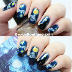 Nail Decor Decal Starry Night
