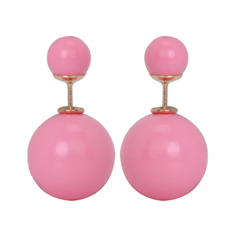 Gum Tee Mise en Style Tribal Earrings - Pastel Baby Pink