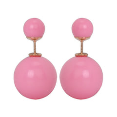 Gum Tee Mise en Style Tribal Earrings - Pastel Baby Pink