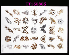 BEADY Temporary Tattoo Tribal Jewelry Set 2