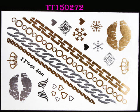 BEADY Temporary Tattoo Tribal Jewelry Set 3