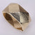 Beautiful Goldtone Diamond Cut Bangle