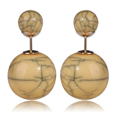 fashionista tribal earrings luxury earrings Beautiful earrings jewelry fashion pearl earrings gold silver earrings