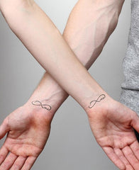 BEADY Temporary Tattoo You and Me Inifinty